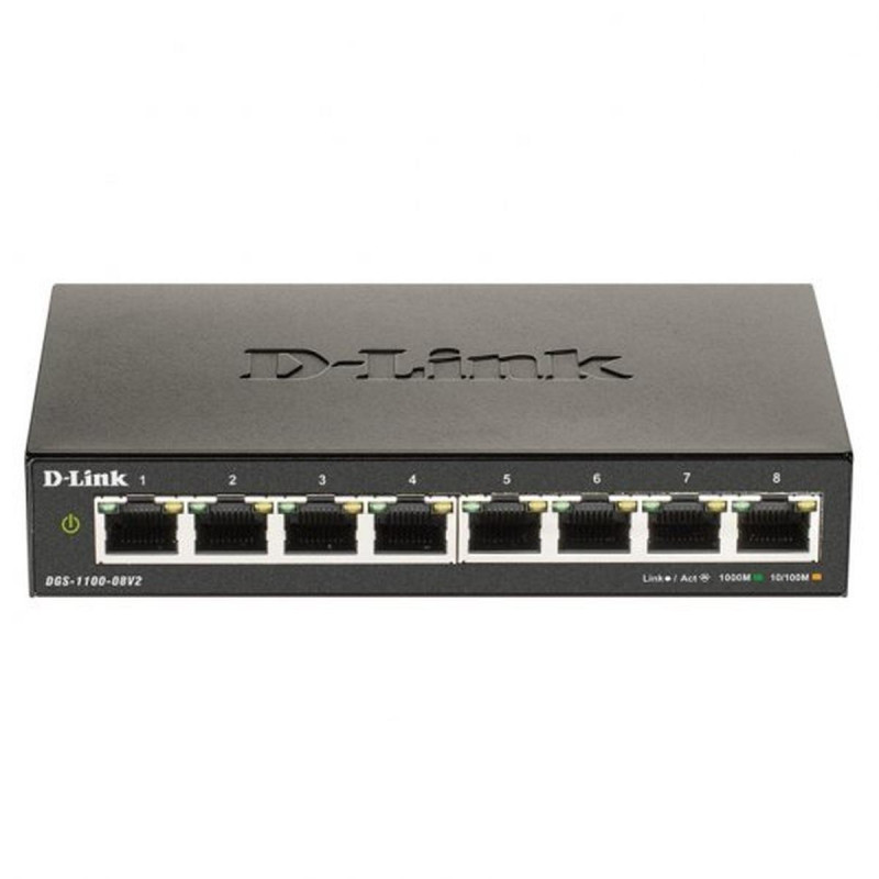 D-LINK SMART SWITCH 8 PORTE GIGABIT 10/100/1000 MBPS