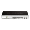 D-LINK SMART SWITCH 8 PORTE GIGABIT + 2 PORTE SFP