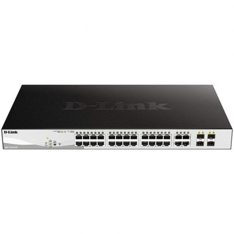 SMART SWITCH GESTITO D-LINK 24 PORTE GIGABIT + 2 PORTE SFP
