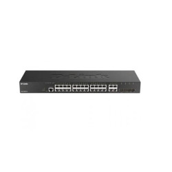 SWITCH GESTITO D-LINK 24 PORTE GIGABIT + 4 SFP