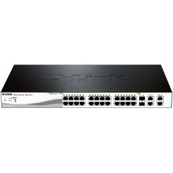 SWITCH SEMIGESTIBILE D-LINK 16 PORTE GIGABIT + 2 PORTE GIGA COMBO + 2 PORTE 10G SFP+