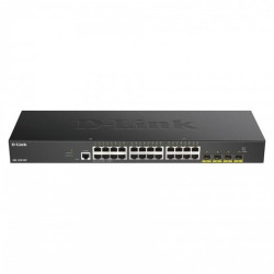 SWITCH GESTITO D-LINK 24 PORTE GIGABIT + 4 PORTE 10G SFP+