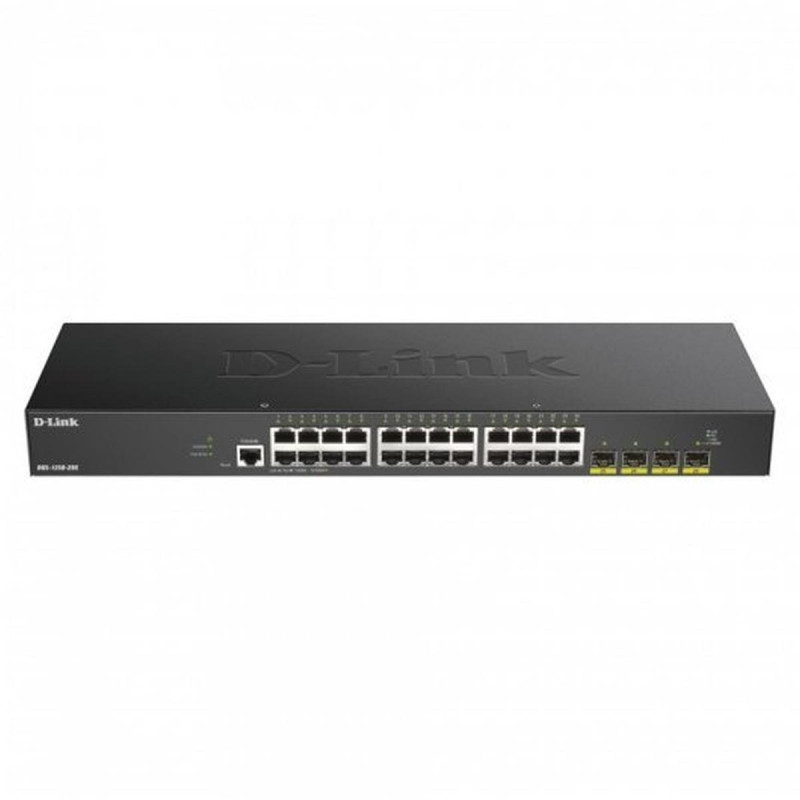 SWITCH GESTITO D-LINK 24 PORTE GIGABIT + 4 PORTE 10G SFP+