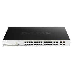 SWITCH GESTITO D-LINK 24 PORTE GIGABIT + 4 SFP
