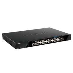 SWITCH GESTITO D-LINK 20 PORTE GIGA POE + 4 PORTE 2.5G POE + 2 PORTE 10G + 2 PORTE 10GSFP