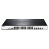 SWITCH SEMI-GESTITO D-LINK 24 PORTE GIGABIT POE + 4 SFP+