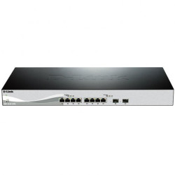 SWITCH GESTITO D-LINK 8 PORTE GIGABIT 10G + 2 PORTE 10G SFP+