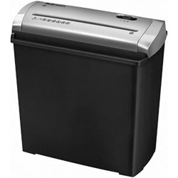 FELLOWES TRITO 2S DISTRUGGI DOCUMENTI MANUALE CON TAGLIO A STRISCE - DISTRUGGE FINO A 5 FOGLI - 11 LITRI - COLORE NERO/GRIGIO