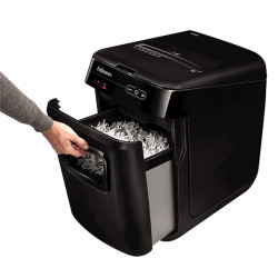 DISTRUGGI DOCUMENTI AUTOMATICO FELLOWES AUTOMAX 200C - ALIMENTAZIONE AUTOMATICA 200 FOGLI - SLOT MANUALE 10 FOGLI - 32L