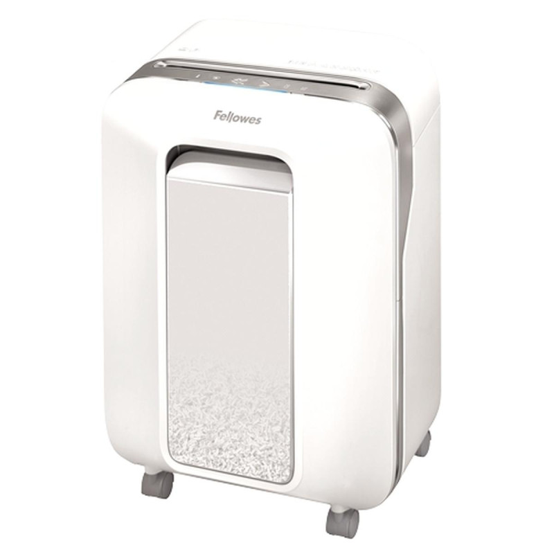 DISTRUGGI DOCUMENTI MANUALE FELLOWES LX201 MICROCUT - DISTRUGGE FINO A 12 FOGLI - 22L - COLORE BIANCO