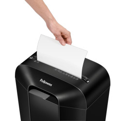 DISTRUGGI DOCUMENTI MANUALE FELLOWES LX50 CON TAGLIO A PARTICELLE - DISTRUGGE FINO A 9 FOGLI - 17L
