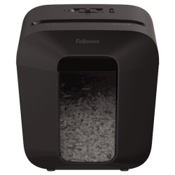 DISTRUGGI DOCUMENTI MANUALE FELLOWES LX25 CON TAGLIO A PARTICELLE - DISTRUGGE FINO A 6 FOGLI - 11,5 L