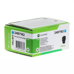 TONER ORIGINALE (24B7182) LEXMARK XC2240 (6K) CIANO