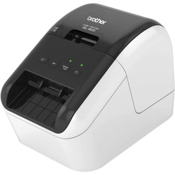 STAMPANTE TERMICA PER ETICHETTE USB PROFESSIONALE BROTHER QL800 - 93/PPM - 300X600 DPI - STAMPA IN NERO E ROSSO - TAGLIERINA AUT