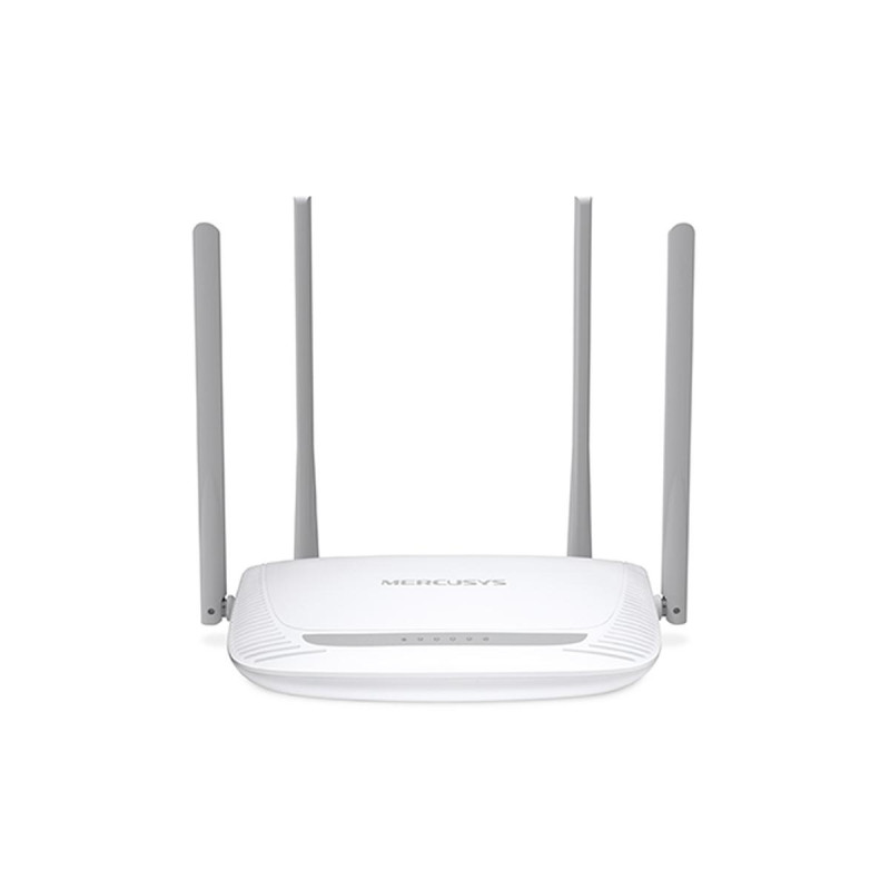 ROUTER MERCUSYS 300MBPS WIRELESS N - 4 PORTE 10/100MBPS - 4 ANTENNE 5DBI - TECNOLOGIA 2X2 MIMO - COPERTURA WIFI FINO A 500M2