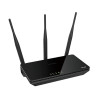ROUTER WIRELESS D-LINK AC 750 DUAL BAND - WIFI - FINO A 433MBPS - 4 PORTE RJ45 10/100 MBPS - 3 ANTENNE ESTERNE - COLORE NERO