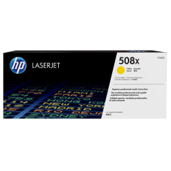 TONER ORIGINALE (CF362X, 508X) HP LASERJET ENTERPRISE M552DN (9,5K) GIALLO XL