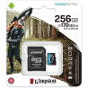 SCHEDA DI MEMORIA SDXC CARD 256GB UHS-I U3 V30 CLASSE 10 170MB/S CANVAS GO PLUS CON ADATTATORE