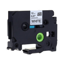 NASTRO COMPATIBILE LAMINATO NERO SU BIANCO (24MM X 8M) PER BROTHER TZE-251