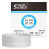 NANOCABLE BOBINA DI CAVO ROSSO RIGIDO RJ45 CAT.6 FTP AWG24 305M - COLORE GRIGIO