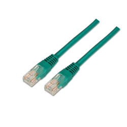 CAVO DI RETE RJ45 CAT.6 UTP AWG24 AISENS - 1.0M - 10/100/1000 MBIT/S - COLORE VERDE
