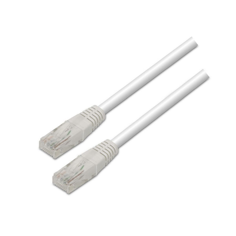 CAVO DI RETE RJ45 CAT.6 UTP AWG24 AISENS - 1.0M - 10/100/1000 MBIT/S - COLORE BIANCO