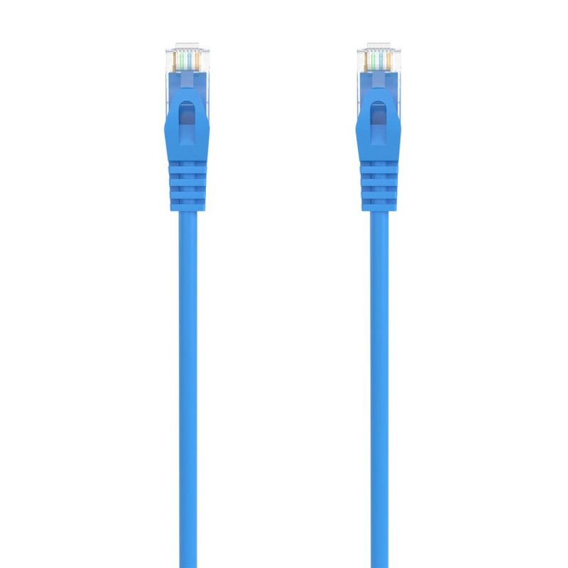 CAVO DI RETE RJ45 LSZH CAT.6A 500 MHZ UTP AWG24 AISENS - 1.0M - COLORE BLU