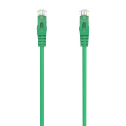 CAVO DI RETE RJ45 LSZH CAT.6A 500 MHZ UTP AWG24 AISENS - 1.0M - COLORE VERDE