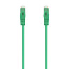 CAVO DI RETE RJ45 LSZH CAT.6A 500 MHZ UTP AWG24 AISENS - 1.0M - COLORE VERDE