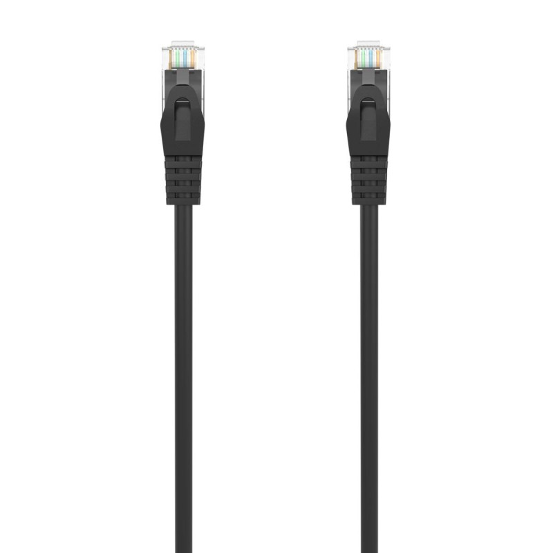 CAVO DI RETE RJ45 LSZH CAT.6A 500 MHZ UTP AWG24 AISENS - 1.0M - COLORE NERO