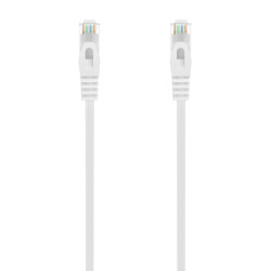 CAVO DI RETE RJ45 LSZH CAT.6A 500 MHZ UTP AWG24 AISENS - 1.0M - COLORE BIANCO