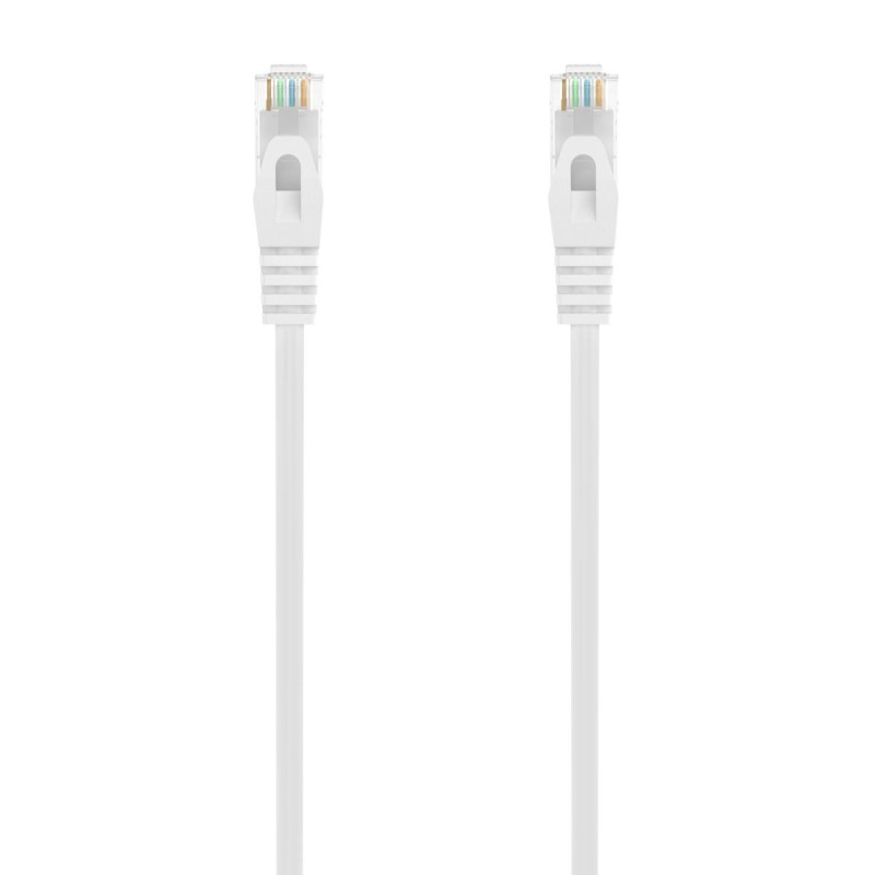 CAVO DI RETE RJ45 LSZH CAT.6A 500 MHZ UTP AWG24 AISENS - 1.0M - COLORE BIANCO