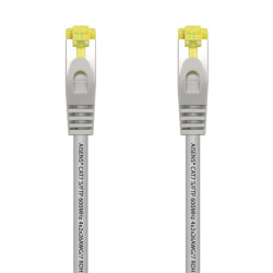CAVO DI RETE RJ45 LSZH CAT.7 600 MHZ S/FTP PIMF AWG26 AISENS - 1.0 M - COLORE GRIGIO