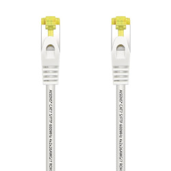 CAVO DI RETE RJ45 LSZH CAT.7 600 MHZ S/FTP PIMF AWG26 AISENS - 1.0 M - COLORE BIANCO