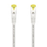 CAVO DI RETE RJ45 LSZH CAT.7 600 MHZ S/FTP PIMF AWG26 AISENS - 1.0 M - COLORE BIANCO