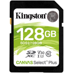 SCHEDA DI MEMORIA SDHC KINGSTON 128GB UHS-I CLASSE10 FINO A 100MB