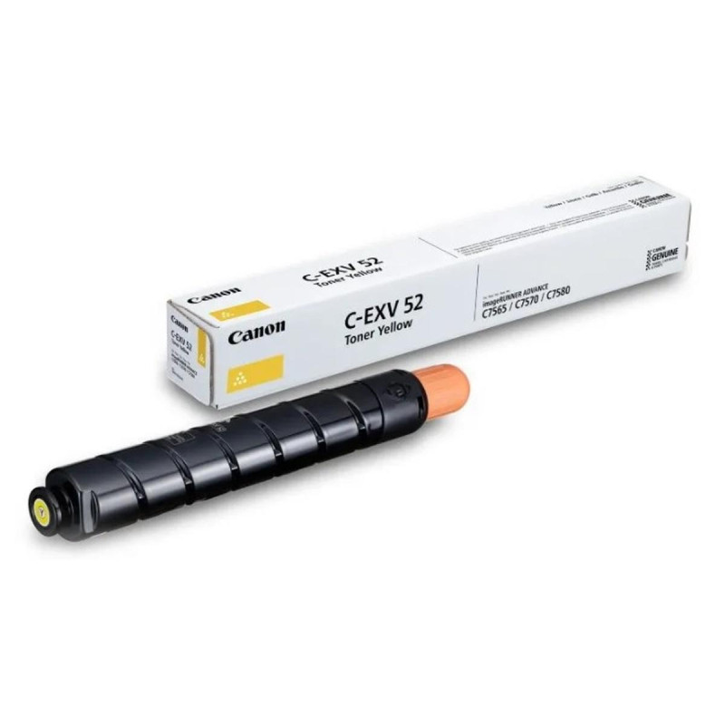TONER ORIGINALE (1001C002, C-EXV52) CANON IR C7565I (66.5K) GIALLO