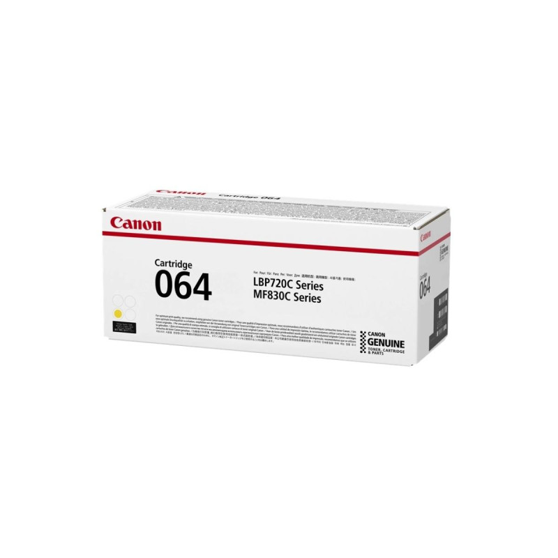 TONER ORIGINALE (064, 4931C001) CANON MF832CDW (5K) GIALLO