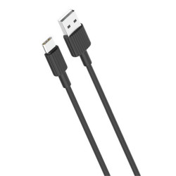 CAVO XO USB-A MASCHIO A TIPO C - 2,4 A - RICARICA + TRASMISSIONE DATI AD ALTA VELOCITÀ - 1 M - COLORE NERO