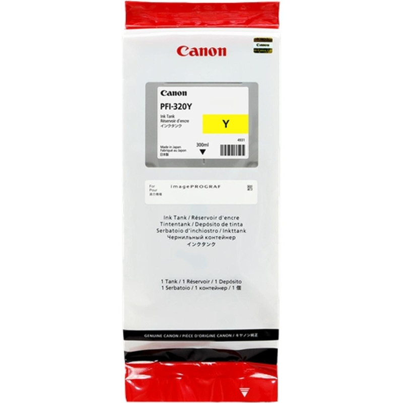 CARTUCCIA ORIGINALE (PFI-320Y, 2893C001) CANON TM-200 (300ML) GIALLO