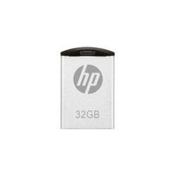 PENDRIVE HP V222W MEMORIA USB 2.0 32 GB - DESIGN METALLICO - COLORE ACCIAIO