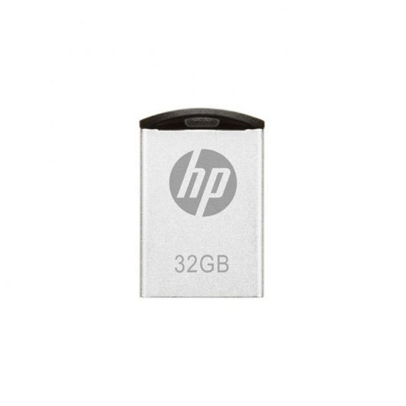 PENDRIVE HP V222W MEMORIA USB 2.0 32 GB - DESIGN METALLICO - COLORE ACCIAIO
