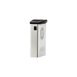 PENDRIVE HP V222W MEMORIA USB 2.0 64 GB - DESIGN METALLICO - COLORE ACCIAIO