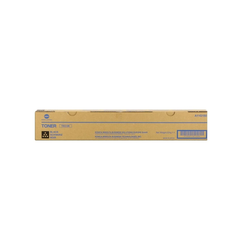 TONER ORIGINALE (TN319K, A11G150) MINOLTA C360 (29K) NERO