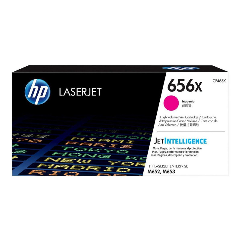 TONER ORIGINALE (CF463X, 656X) HP COLOR LASERJET ENTERPRISE M652N (22K) MAGENTA