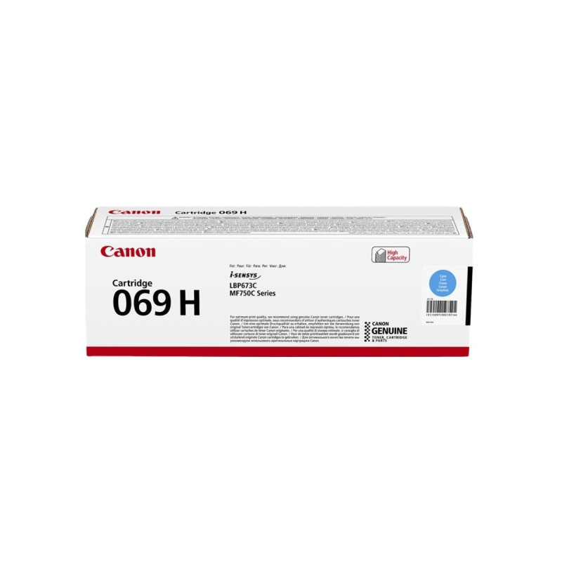 TONER ORIGINALE (5097C002, 069H, 069HC) CANON LBP673CDW (5,5K) CIANO XL