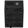 GRUPPO DI CONTINUITA' ELBAT DELTA UPS 700VA USB - 3X SHUCKOS - STABILIZZATORE AVR - FUNZIONE COLD START