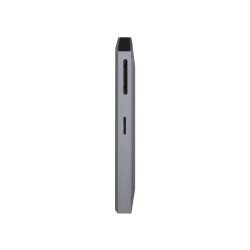 AISENS USB-C DOCK 8 IN 1 - USB-C A 1XHDMI - 1XRJ45 - 3XUSB - 1XPD - 1XSD - 1XMICRO SD - 15CM - COLORE GRIGIO