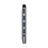 AISENS DOCK 9 IN 1 HUB USB-C 3.0 CON 3X USB-A 3.0, 1X HDMI 1X RJ45, 1X PD 100W, 1X AUDIO DA 3,5 MM, 1X LETTORE SD, 1X LETTORE MI