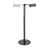SUPPORTO DA PAVIMENTO UNIVERSALE REGOLABILE AISENS (2 PERNI) PER TABLET - COLORE NERO